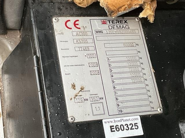 Terex Demag AC100 - Visurgājējs celtnis: foto 5 Terex Demag AC100 - Visurgājējs celtnis: foto 5