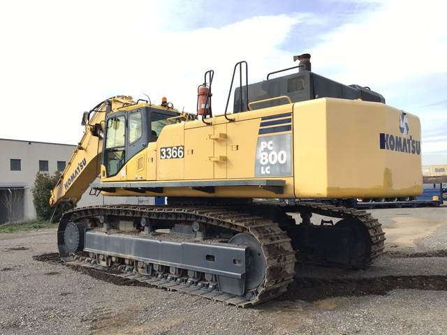 Komatsu PC800-8 - Kāpurķēžu ekskavators: foto 2 Komatsu PC800-8 - Kāpurķēžu ekskavators: foto 2