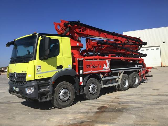 Mercedes-Benz Arocs 4143 - Betona sūknis: foto 1 Mercedes-Benz Arocs 4143 - Betona sūknis: foto 1