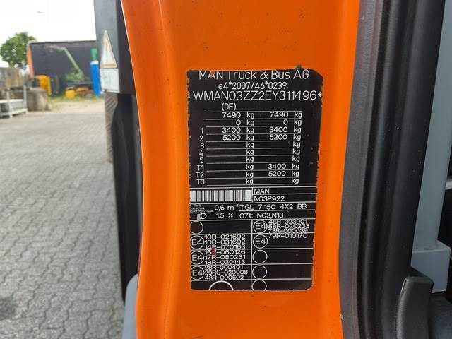 MAN TGL7.150 - Autopacēlājs: foto 5 MAN TGL7.150 - Autopacēlājs: foto 5