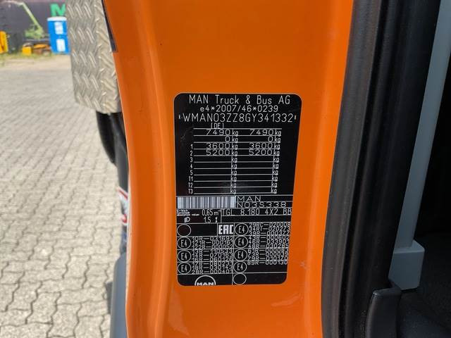 MAN TGL8.180 - Autopacēlājs: foto 5 MAN TGL8.180 - Autopacēlājs: foto 5