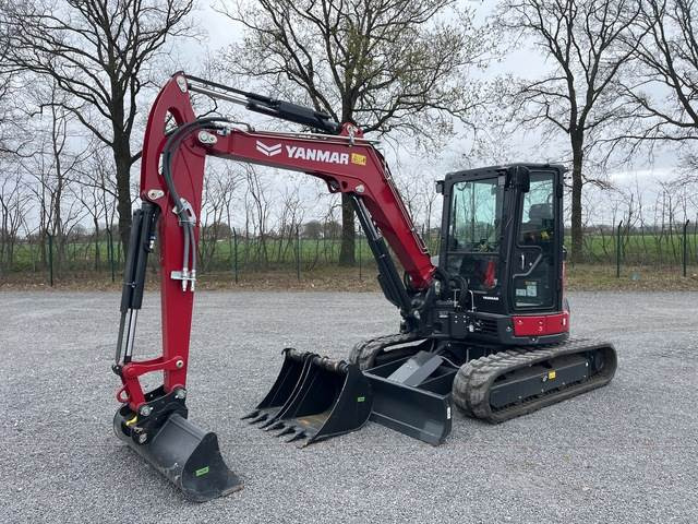 Yanmar VIO57-6B - Mini-ekskavators: foto 1 Yanmar VIO57-6B - Mini-ekskavators: foto 1