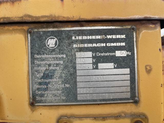 Torņa celtnis Liebherr 60K: foto 8