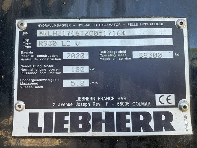 Liebherr 930LC V - Kāpurķēžu ekskavators: foto 5 Liebherr 930LC V - Kāpurķēžu ekskavators: foto 5