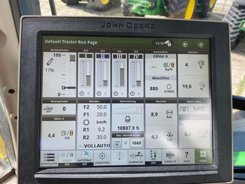 Traktors John Deere 6215R AutoPowr: foto 14