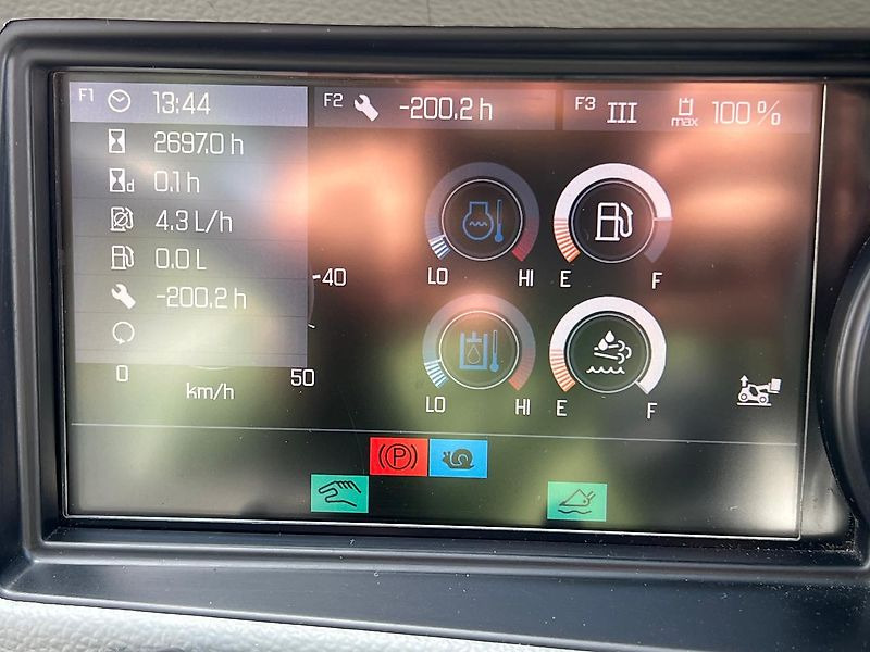 Teleskopiskais iekrāvējs Kramer KT407 Zentralschmierung Klima: foto 15
