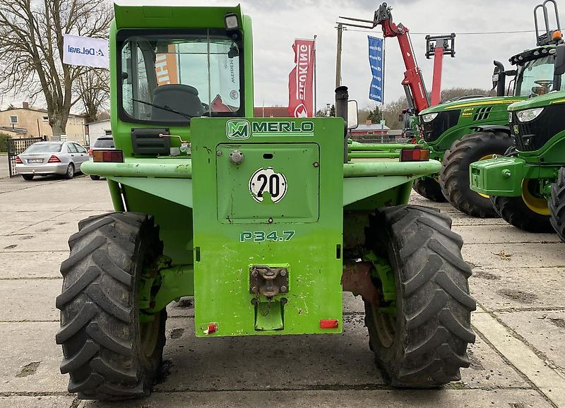 Teleskopiskais iekrāvējs Merlo P34.7 mit Palettengabel: foto 6