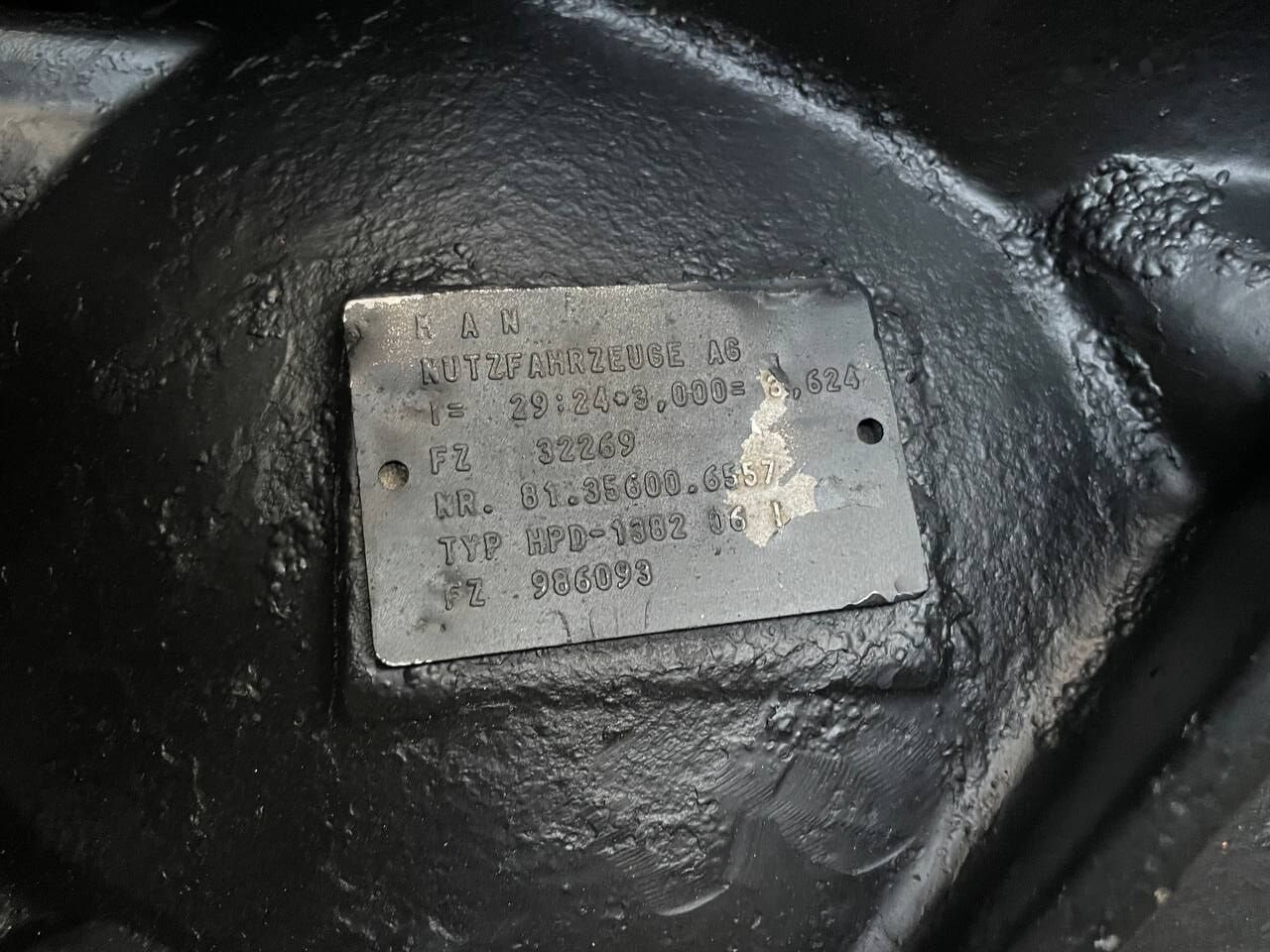 MAN HD 7, 13 Tonnen HPD 1382 - Diferenciālis - Kravas automašīna: foto 2 MAN HD 7, 13 Tonnen HPD 1382 - Diferenciālis - Kravas automašīna: foto 2