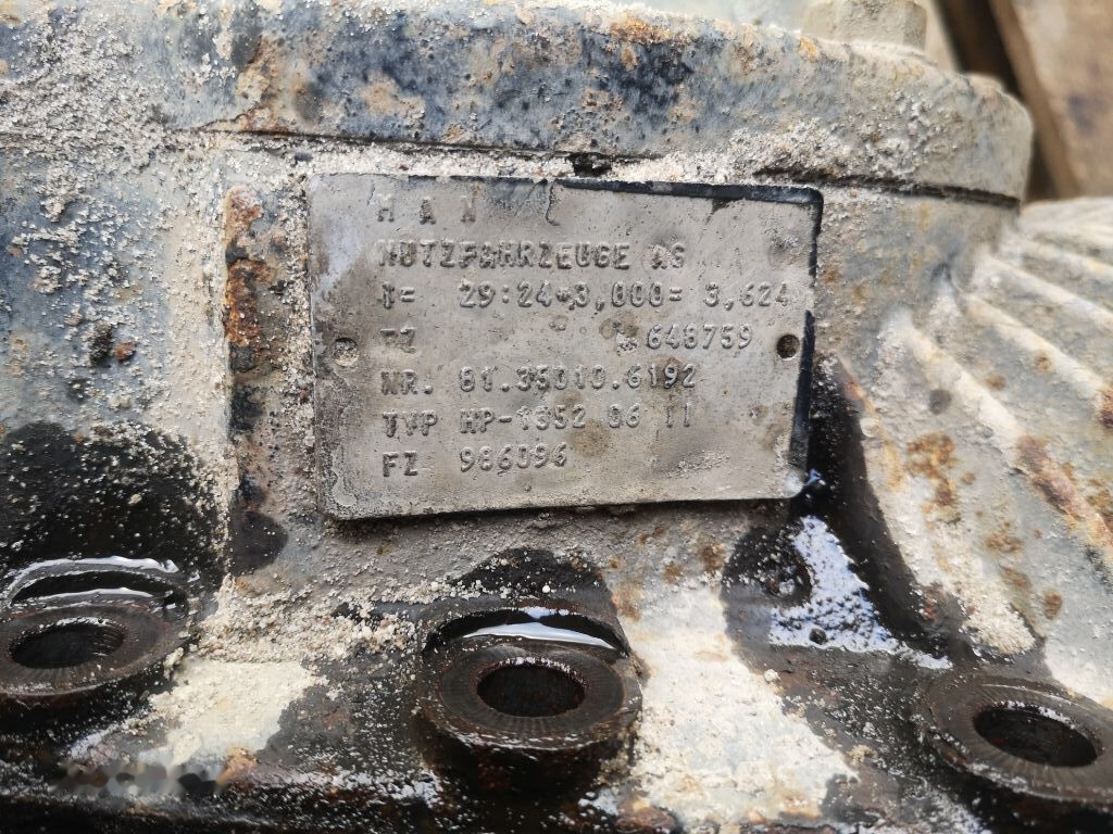 MAN HP-1352 - Diferenciālis - Kravas automašīna: foto 2 MAN HP-1352 - Diferenciālis - Kravas automašīna: foto 2