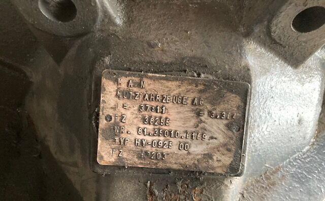 MAN HY-0925 (81.350.107169) - Diferenciālis - Kravas automašīna: foto 1 MAN HY-0925 (81.350.107169) - Diferenciālis - Kravas automašīna: foto 1