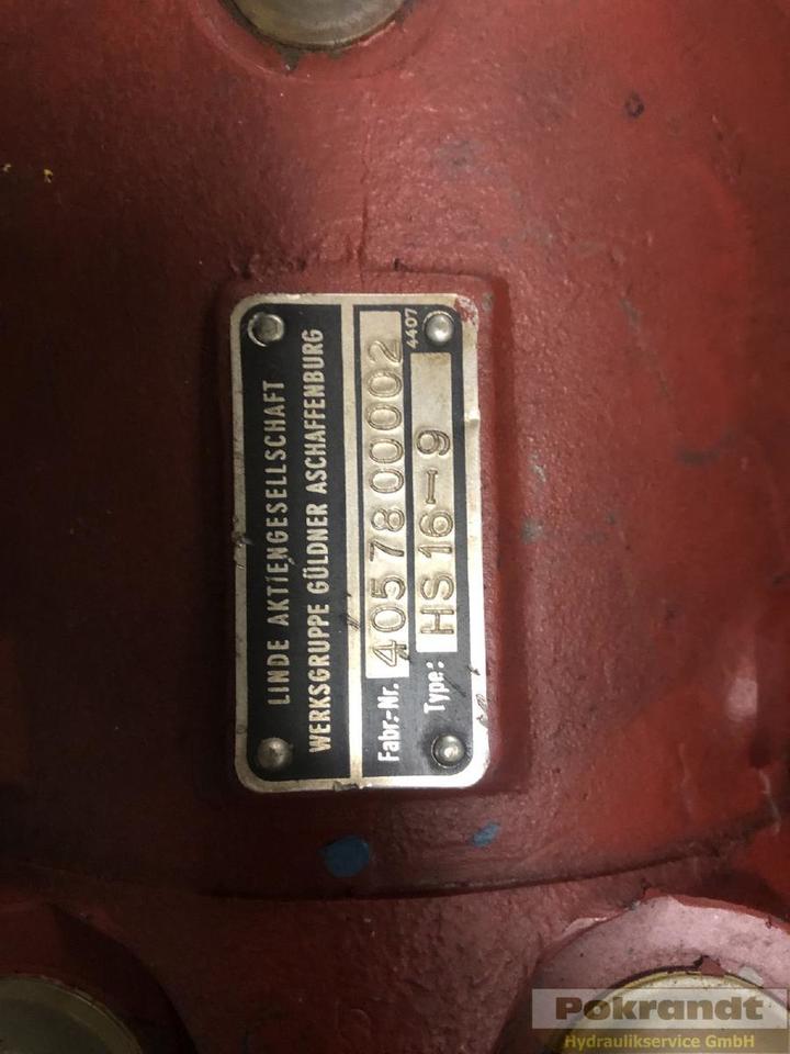 Linde HS 16-9 - Hidraulika: foto 2 Linde HS 16-9 - Hidraulika: foto 2