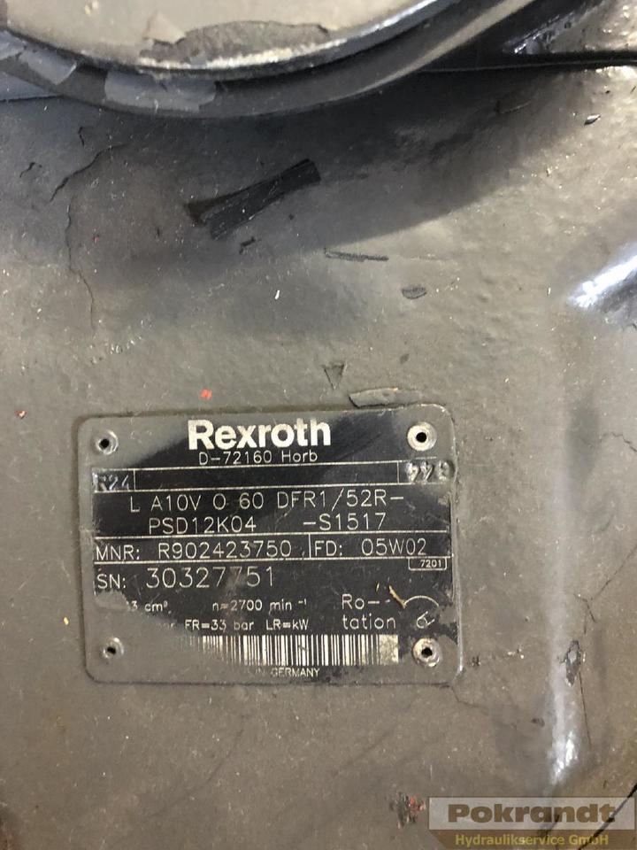 Rexroth A10VO60DFR1-52R-PSD12K04 - Hidrauliskais sūknis: foto 2 Rexroth A10VO60DFR1-52R-PSD12K04 - Hidrauliskais sūknis: foto 2