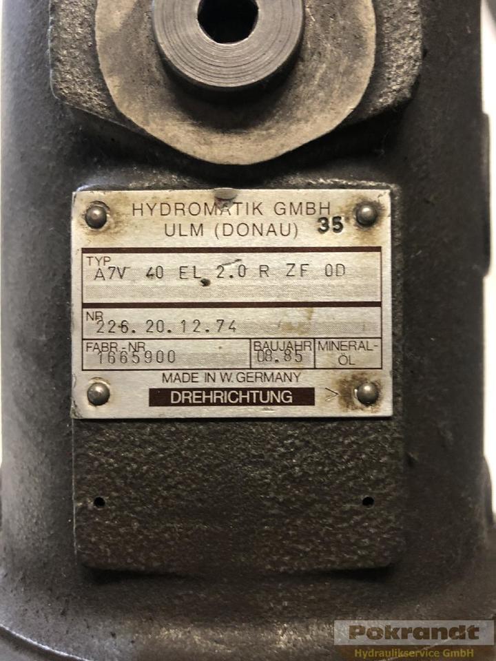 Rexroth A7V40EL2 20RZF0D Bosch A7V40EL2.20RZF0D - Hidrauliskais sūknis: foto 2 Rexroth A7V40EL2 20RZF0D Bosch A7V40EL2.20RZF0D - Hidrauliskais sūknis: foto 2