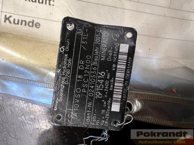 Rexroth Bosch A10VSO18DR/31L-PSC12N00 - Hidrauliskais sūknis: foto 3 Rexroth Bosch A10VSO18DR/31L-PSC12N00 - Hidrauliskais sūknis: foto 3