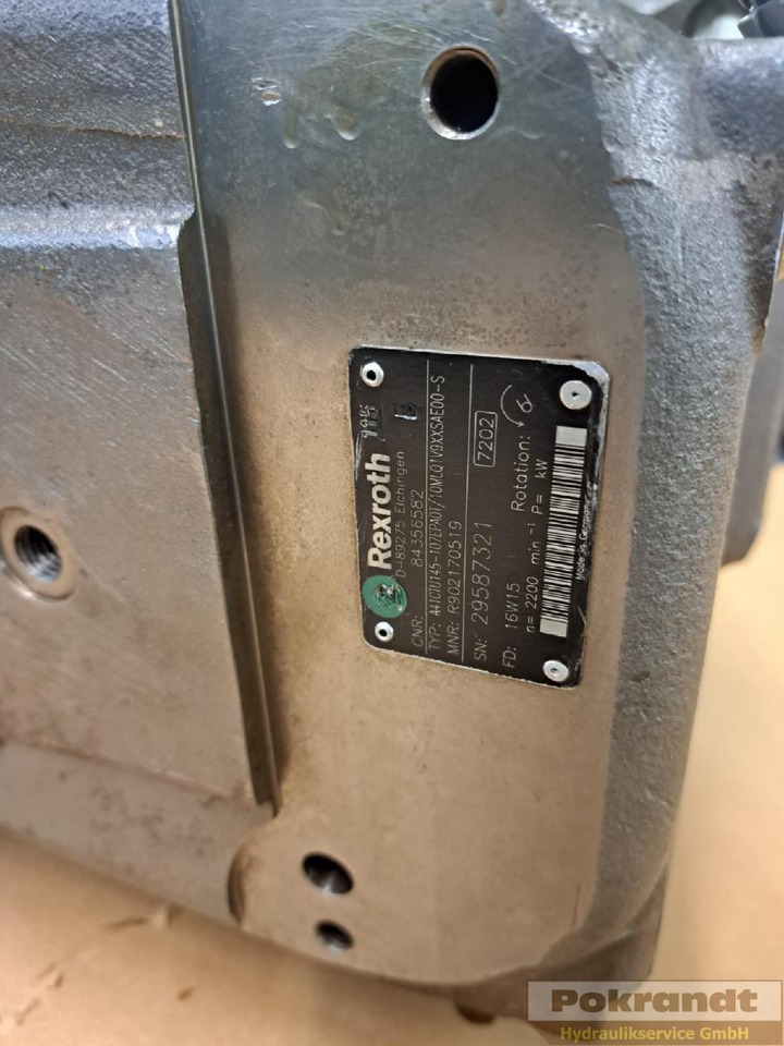 Rexroth Kompaktaggregat für ZF Getriebe A41CTU145-107EPA0T/10MLQ1V9XXSAE00-S - Transmisija - Lauksaimniecības tehnika: foto 2 Rexroth Kompaktaggregat für ZF Getriebe A41CTU145-107EPA0T/10MLQ1V9XXSAE00-S - Transmisija - Lauksaimniecības tehnika: foto 2