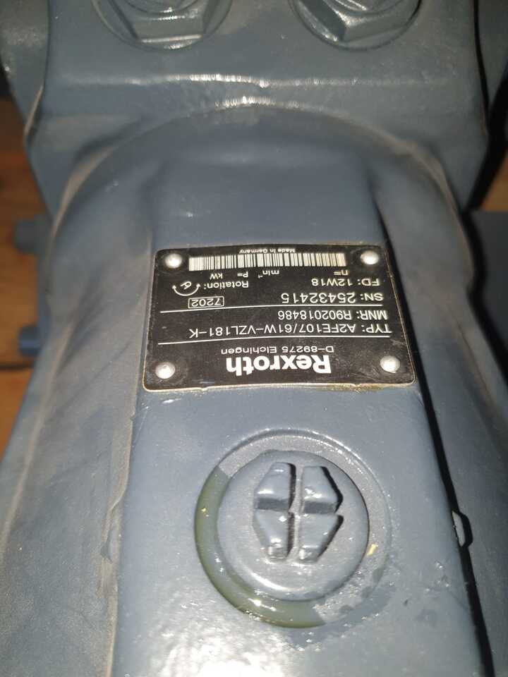REXROTH R902018486 A2FE107 / 61W - VZL181 - K - Hidrauliskais motors - Celtniecības tehnika: foto 2 REXROTH R902018486 A2FE107 / 61W - VZL181 - K - Hidrauliskais motors - Celtniecības tehnika: foto 2