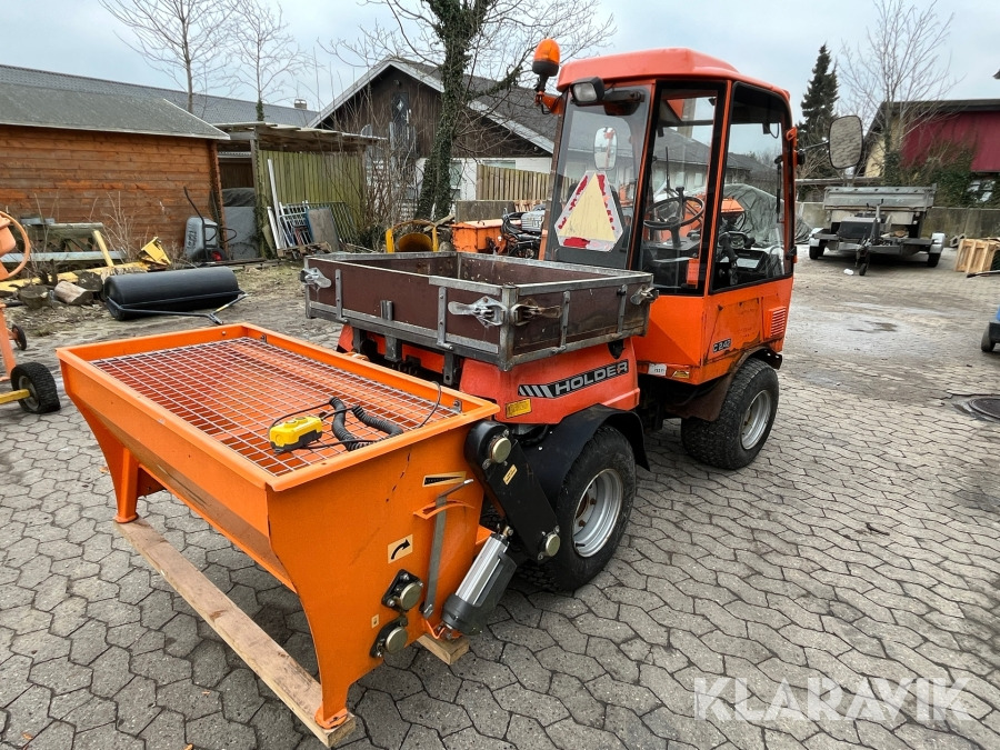Redskabsbærer Holder C 2.42 med Hydromann 300-K Saltspreder - Komunālais traktors: foto 3 Redskabsbærer Holder C 2.42 med Hydromann 300-K Saltspreder - Komunālais traktors: foto 3