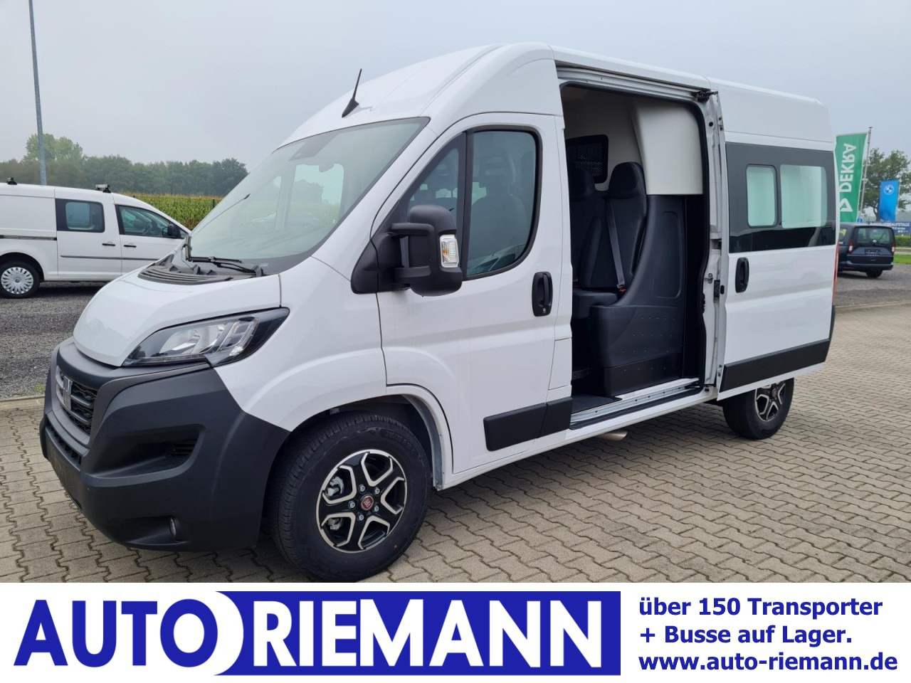 Fiat Ducato 35 Kasten Doka 7-Sitze 2x Schiebetür Maxi L2H2 - Kravas mikroautobuss, Kravas-pasažieru furgons: foto 1 Fiat Ducato 35 Kasten Doka 7-Sitze 2x Schiebetür Maxi L2H2 - Kravas mikroautobuss, Kravas-pasažieru furgons: foto 1