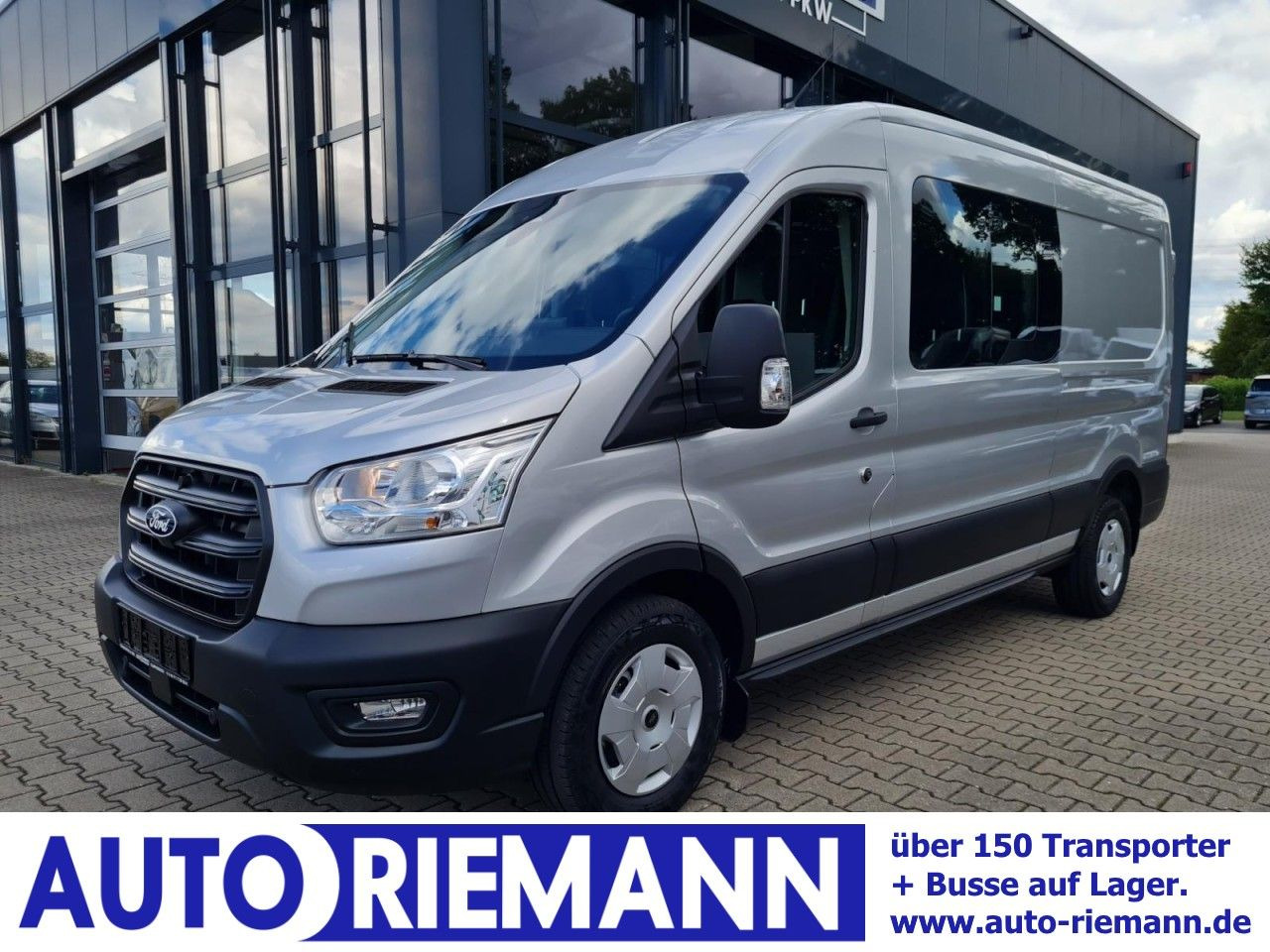 Ford Transit 3,5t Kasten Doka TDCi L3 Trend AHK PDC K - Kravas mikroautobuss, Kravas-pasažieru furgons: foto 1 Ford Transit 3,5t Kasten Doka TDCi L3 Trend AHK PDC K - Kravas mikroautobuss, Kravas-pasažieru furgons: foto 1