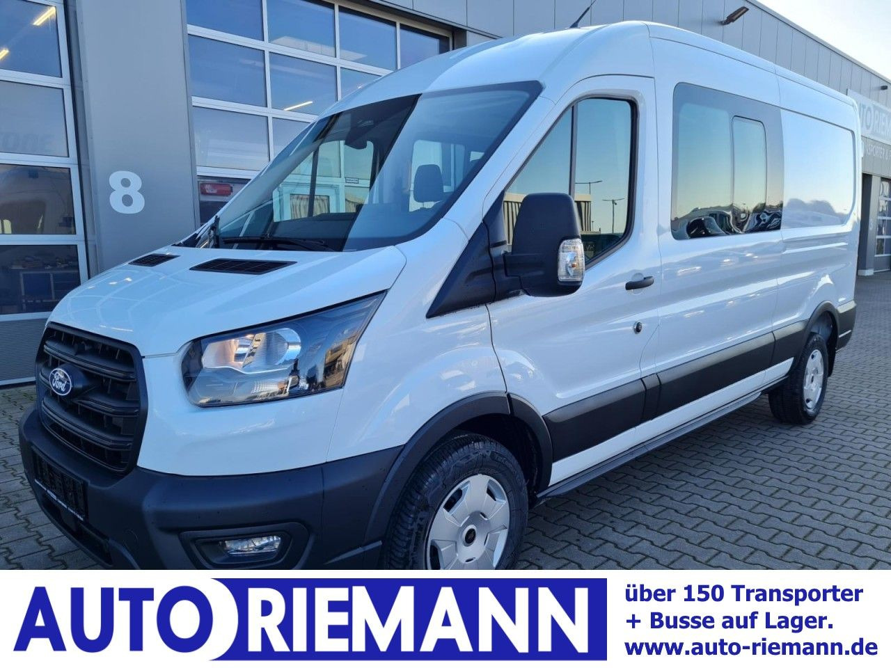 Ford Transit 350 Kasten Doka 6-Sitze L3 Trend AHK KAM - Kravas mikroautobuss, Kravas-pasažieru furgons: foto 1 Ford Transit 350 Kasten Doka 6-Sitze L3 Trend AHK KAM - Kravas mikroautobuss, Kravas-pasažieru furgons: foto 1