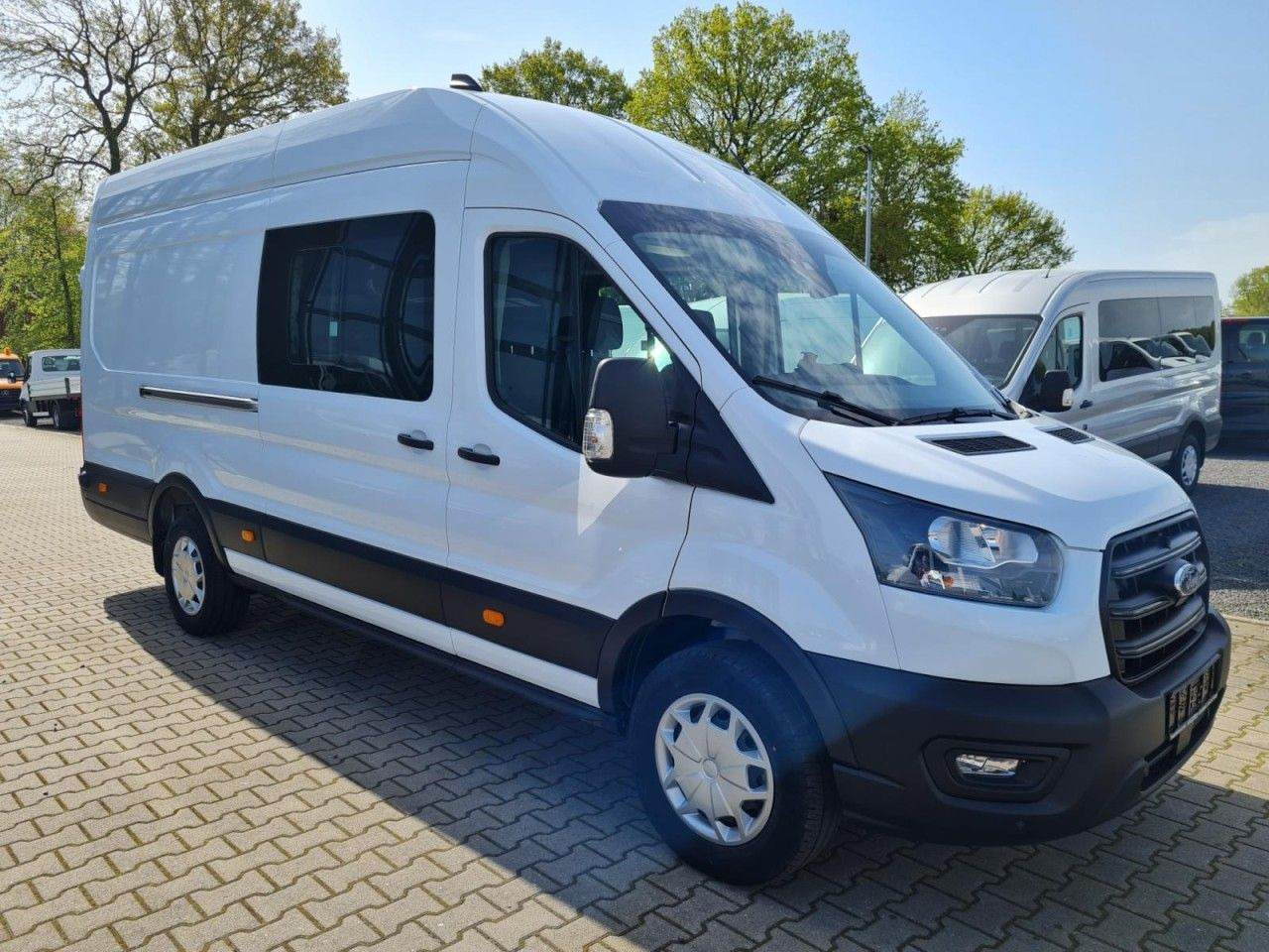 Ford Transit 350 Kasten L4H3 Doka Trend Mixto RWD - Kravas mikroautobuss, Kravas-pasažieru furgons: foto 3 Ford Transit 350 Kasten L4H3 Doka Trend Mixto RWD - Kravas mikroautobuss, Kravas-pasažieru furgons: foto 3