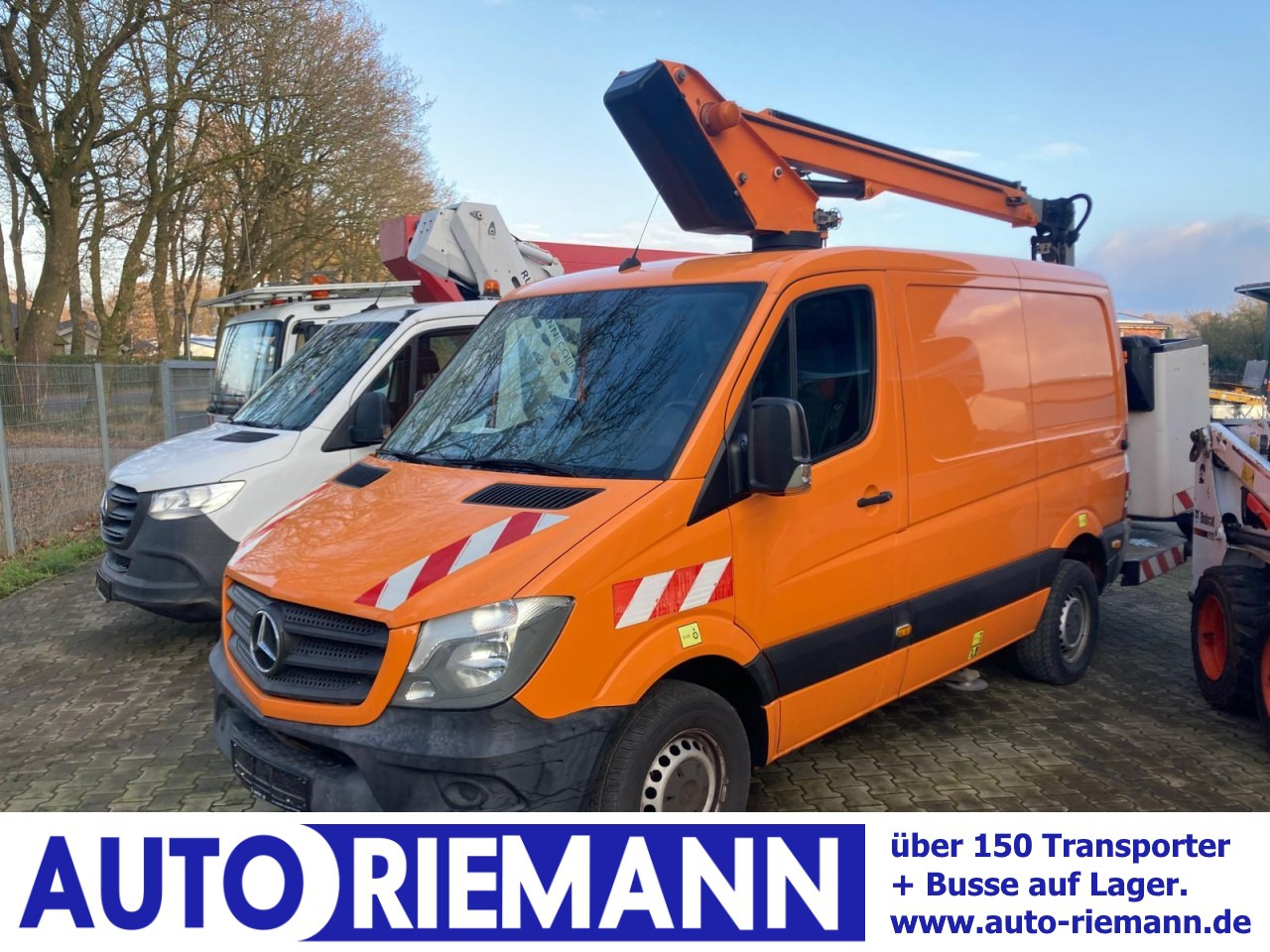 Mercedes-Benz Sprinter 316 CDI Kasten Hubarbeitsbühne KLIMA - Autopacēlājs: foto 1 Mercedes-Benz Sprinter 316 CDI Kasten Hubarbeitsbühne KLIMA - Autopacēlājs: foto 1