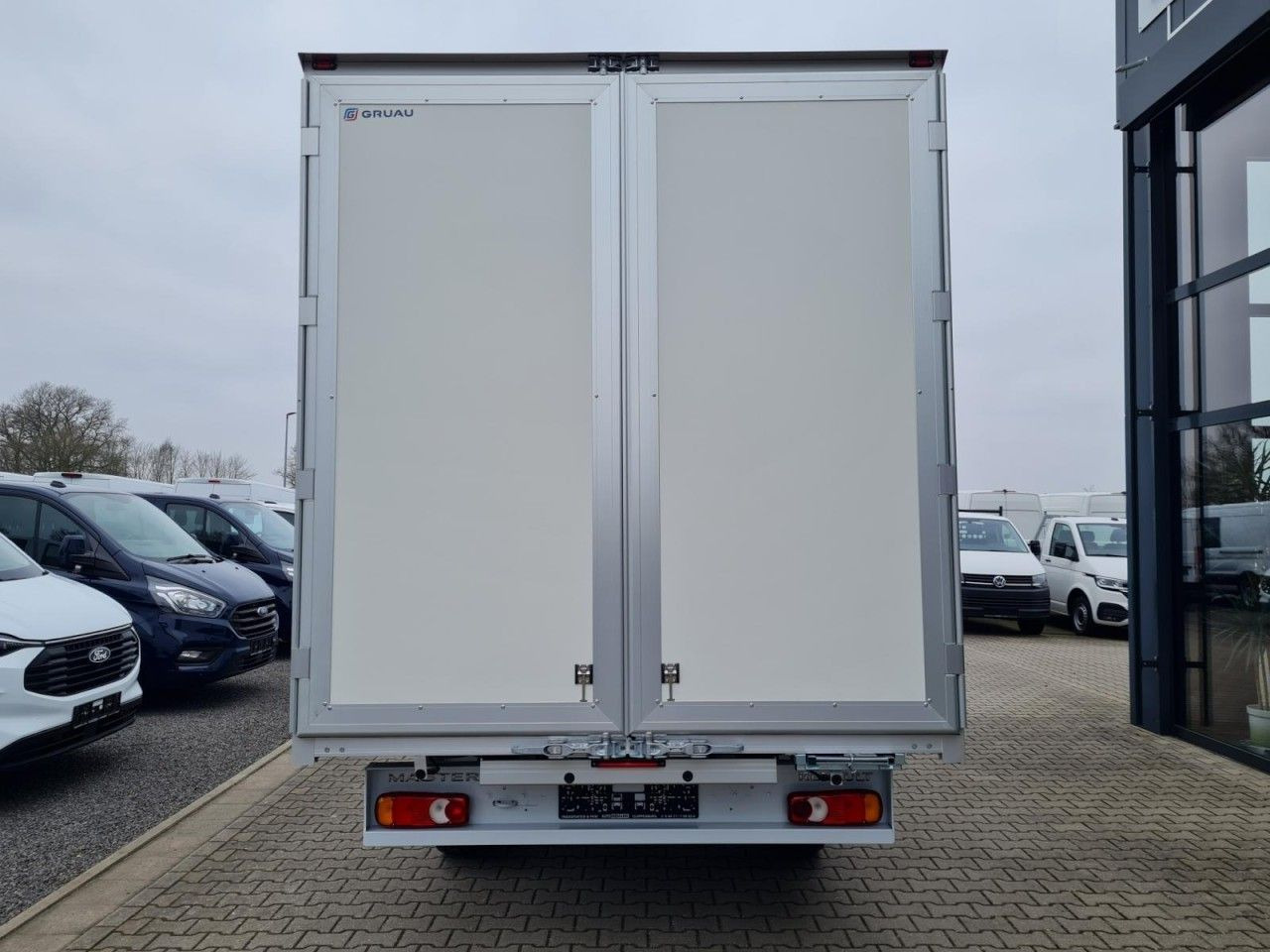 Furgons ar slēgtā virsbūve Renault New Master 35 Möbel Koffer KLIMA LUFTFEDER TEMPO: foto 18