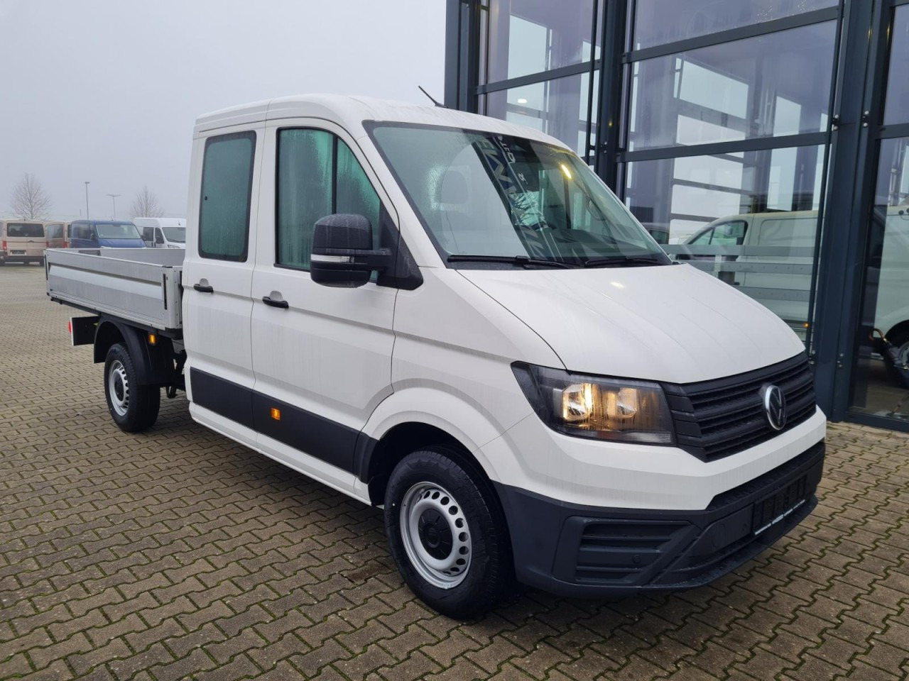Volkswagen Crafter 35 Doka TDI Pritsche L3 AHK Klima - Automašīna ar kravas platformu, Kravas-pasažieru furgons: foto 3 Volkswagen Crafter 35 Doka TDI Pritsche L3 AHK Klima - Automašīna ar kravas platformu, Kravas-pasažieru furgons: foto 3