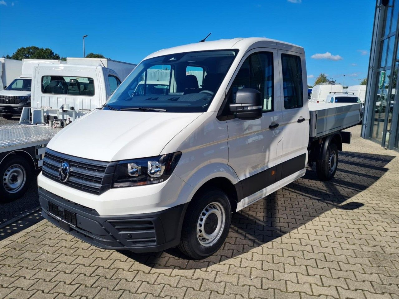 Volkswagen Crafter 35 Doka TDI Pritsche MR KLIMA TEMPOMAT - Automašīna ar kravas platformu, Kravas-pasažieru furgons: foto 3 Volkswagen Crafter 35 Doka TDI Pritsche MR KLIMA TEMPOMAT - Automašīna ar kravas platformu, Kravas-pasažieru furgons: foto 3