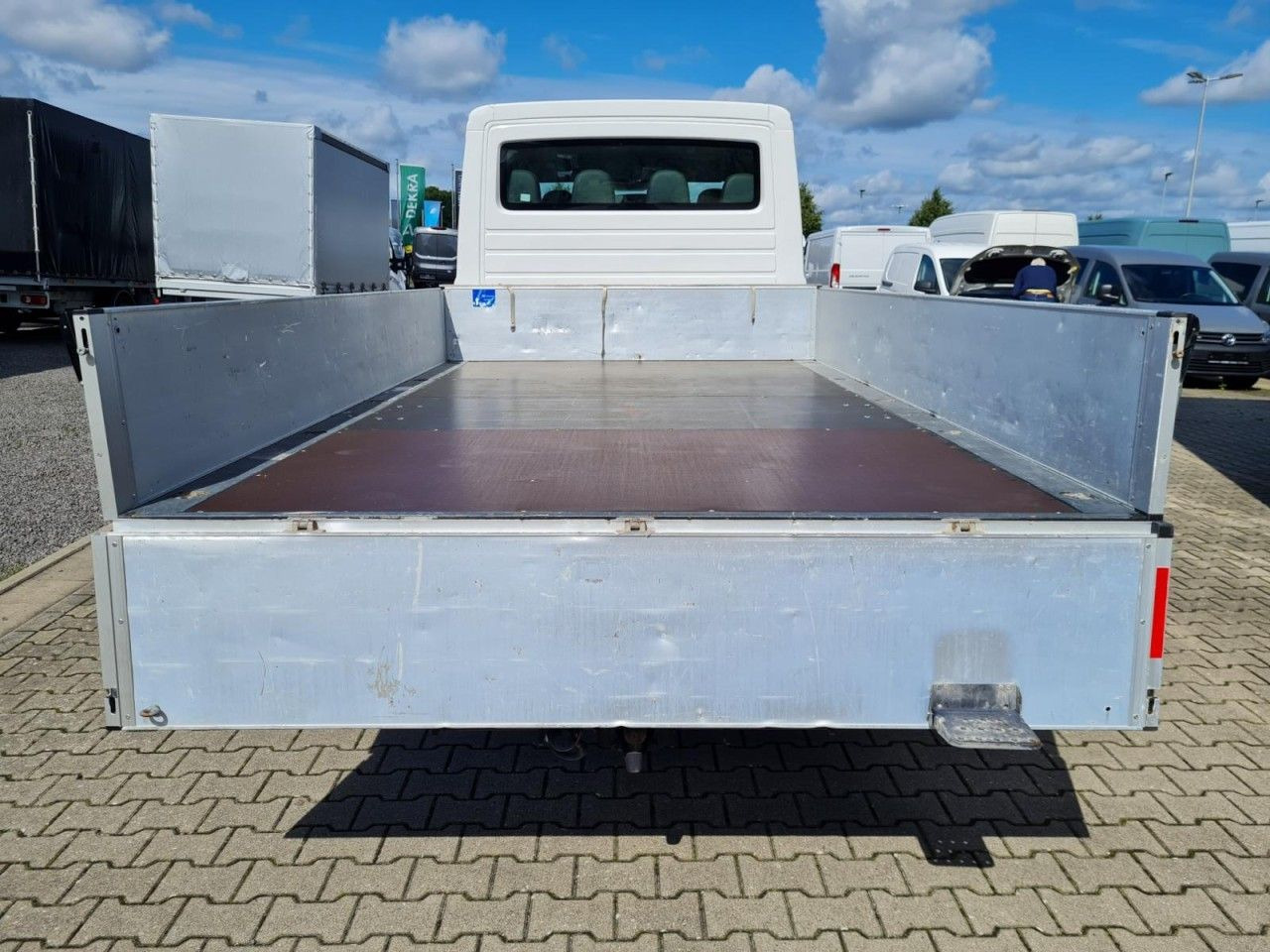 Automašīna ar kravas platformu, Kravas-pasažieru furgons Volkswagen Crafter 35 Doka lang RWD AHK - 3.5to KLIMA TEMPO: foto 6