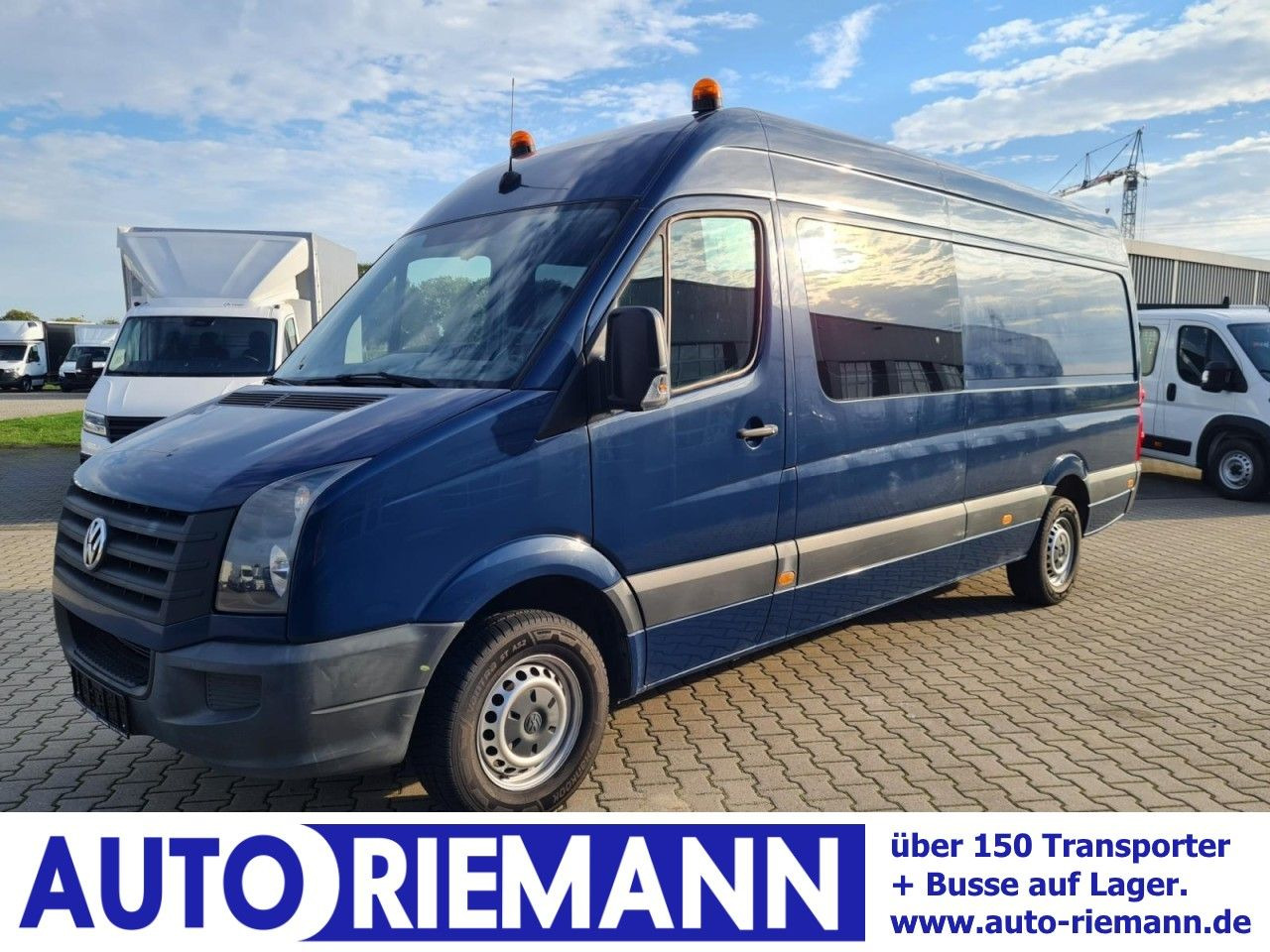 Volkswagen Crafter 35 Kasten Doka 5 Sitze AHK 3.5to REGALSY - Kravas mikroautobuss, Kravas-pasažieru furgons: foto 1 Volkswagen Crafter 35 Kasten Doka 5 Sitze AHK 3.5to REGALSY - Kravas mikroautobuss, Kravas-pasažieru furgons: foto 1