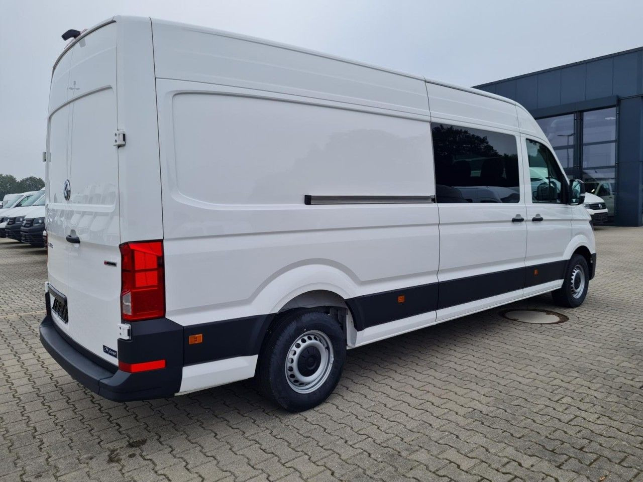 Volkswagen Crafter 35 Kasten Plus 4MOTION Doka Mixto L4H3 - Kravas mikroautobuss, Kravas-pasažieru furgons: foto 5 Volkswagen Crafter 35 Kasten Plus 4MOTION Doka Mixto L4H3 - Kravas mikroautobuss, Kravas-pasažieru furgons: foto 5