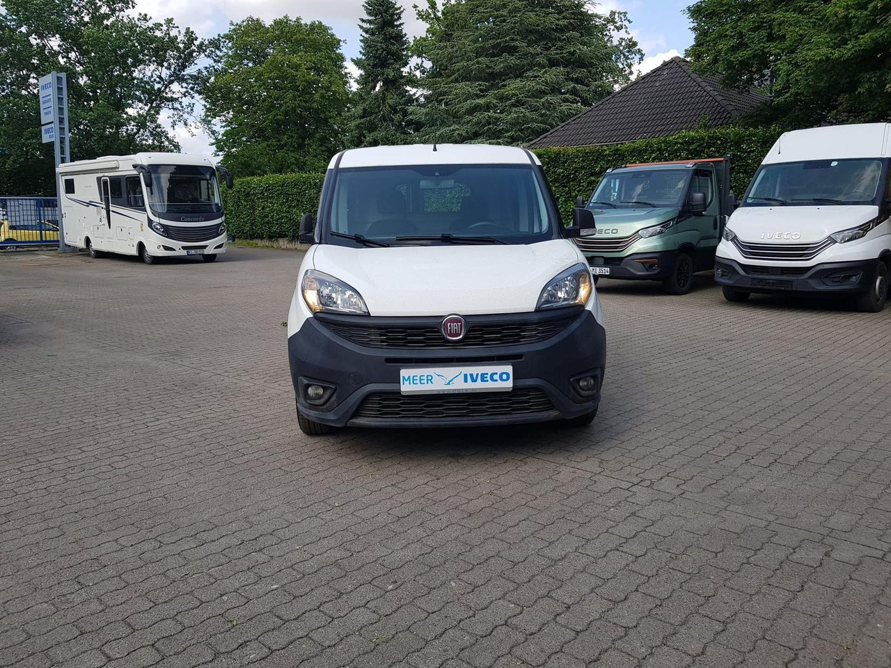 Pasažieru furgons Fiat Doblo Kastenwagen SX 1.3 Klima, Radio mit Nav...: foto 10