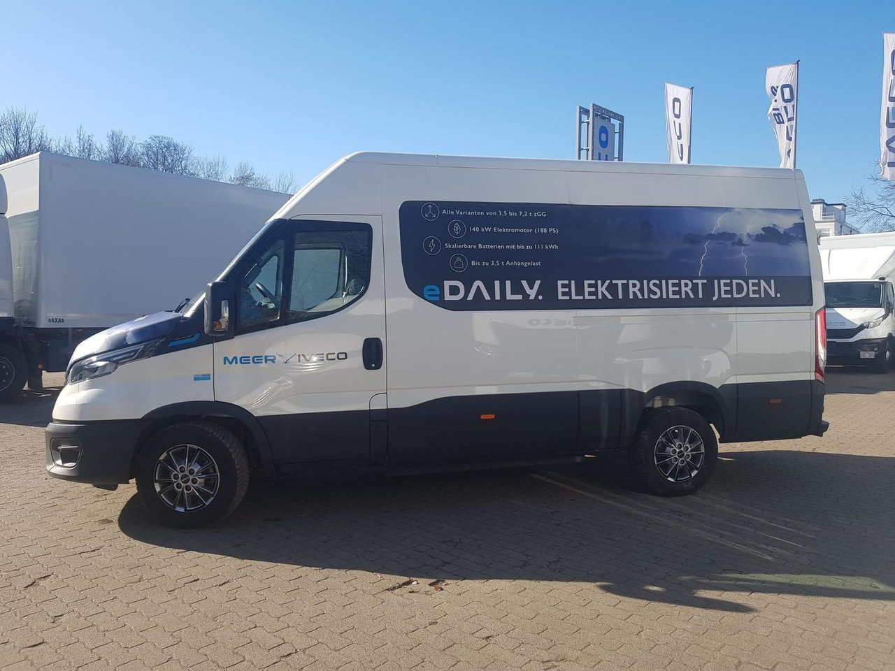Iveco Daily 38S14E V Rückfahrkamera, AHK mit 3,5t, ... - Kravas mikroautobuss, Elektriskais furgons: foto 3 Iveco Daily 38S14E V Rückfahrkamera, AHK mit 3,5t, ... - Kravas mikroautobuss, Elektriskais furgons: foto 3