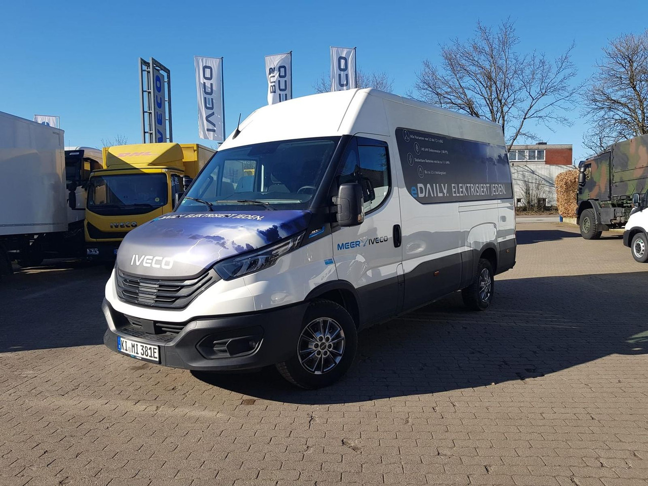 Iveco Daily 38S14E V Rückfahrkamera, AHK mit 3,5t, ... - Kravas mikroautobuss, Elektriskais furgons: foto 1 Iveco Daily 38S14E V Rückfahrkamera, AHK mit 3,5t, ... - Kravas mikroautobuss, Elektriskais furgons: foto 1