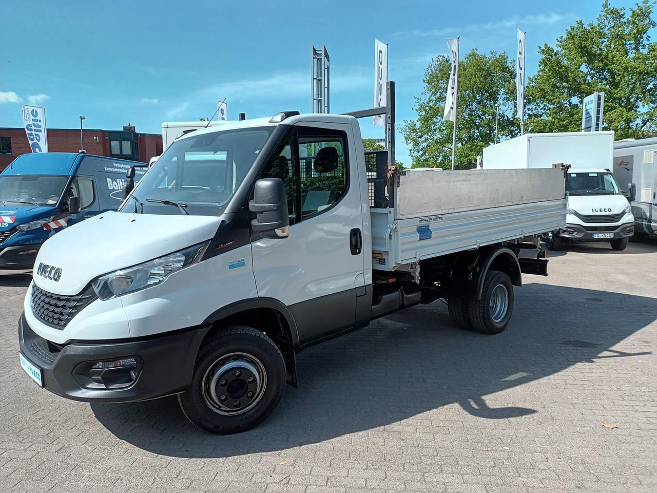 Iveco Daily 70C18H Meiler Dreiseitenkipper, AHK, Klima - Komercauto pašizgāzējs: foto 1 Iveco Daily 70C18H Meiler Dreiseitenkipper, AHK, Klima - Komercauto pašizgāzējs: foto 1