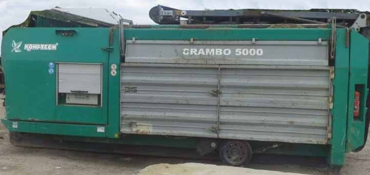 Komptech Crambo 5000 Hook – Shredder / Schredder - Industriālais smalcinātājs: foto 1 Komptech Crambo 5000 Hook – Shredder / Schredder - Industriālais smalcinātājs: foto 1