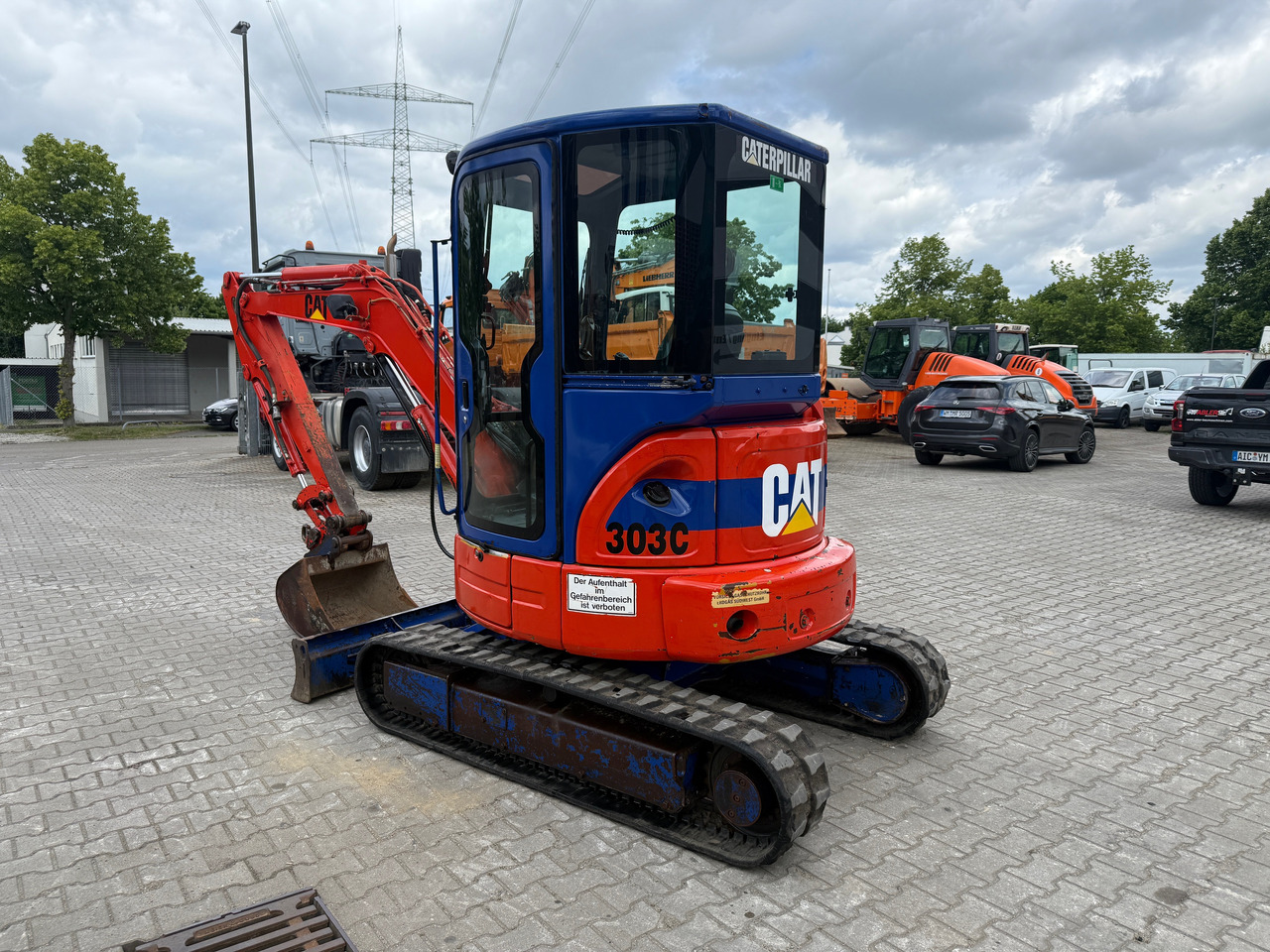 Caterpillar 303C Minibagger - Ekskavators: foto 3 Caterpillar 303C Minibagger - Ekskavators: foto 3