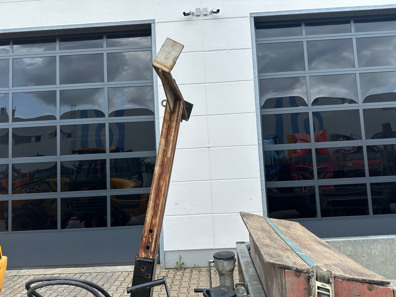 Piekabe zema profila platforma Demmler Tandem-Tiefladeranhänger Fräsenanhänger: foto 18