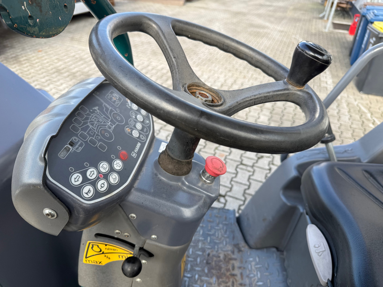 Ceļu veltnis Hamm HD12 VV Tandemwalze mit Dach: foto 15