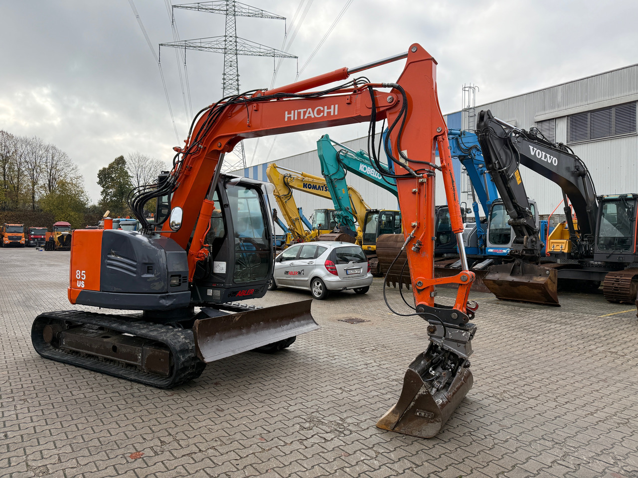 Ekskavators Hitachi ZX85 US-3 Kompaktbagger SW: foto 6