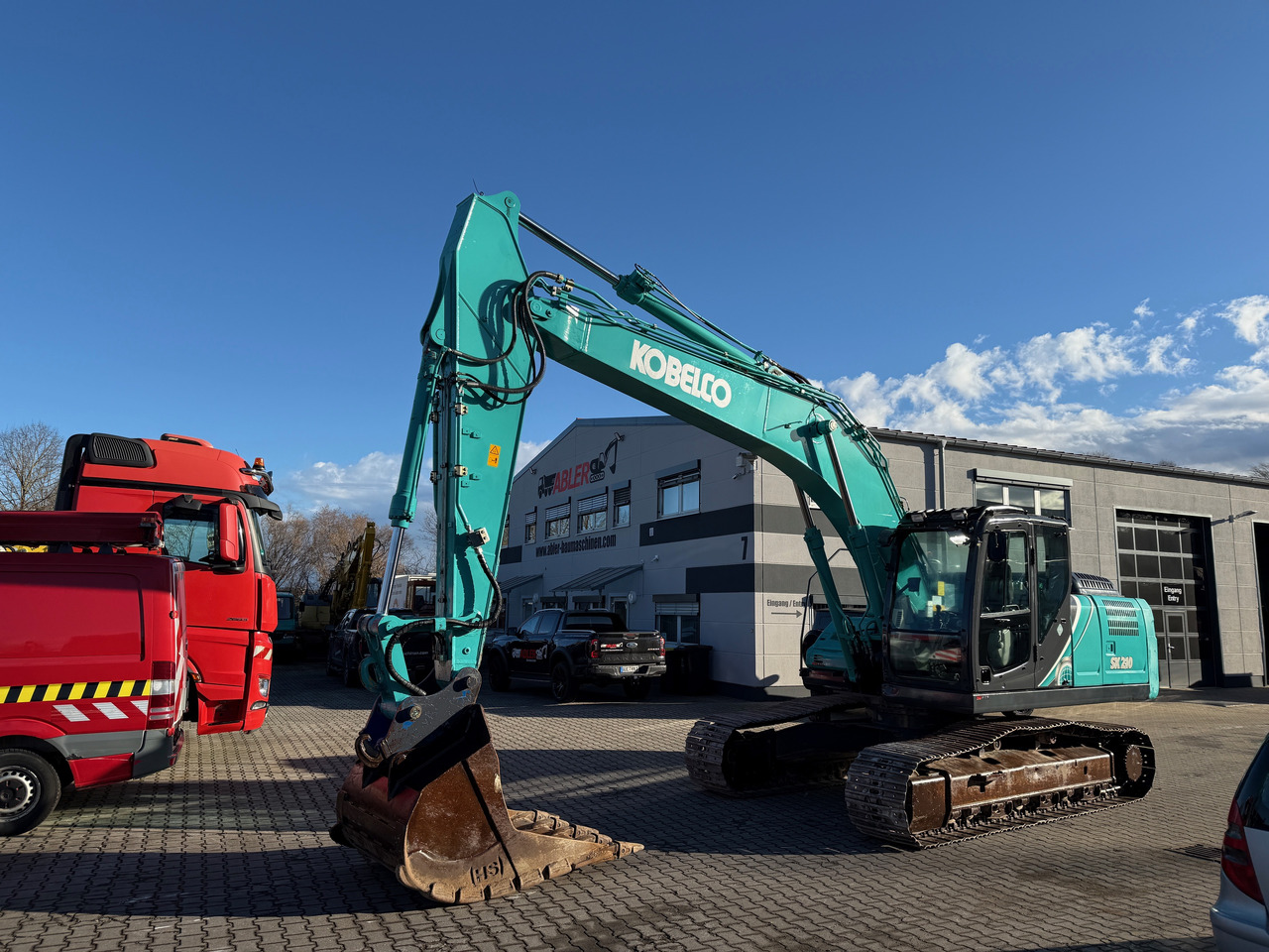 Kobelco SK210 NLC-10 Kettenbagger Oilquick Klima - Kāpurķēžu ekskavators: foto 2 Kobelco SK210 NLC-10 Kettenbagger Oilquick Klima - Kāpurķēžu ekskavators: foto 2