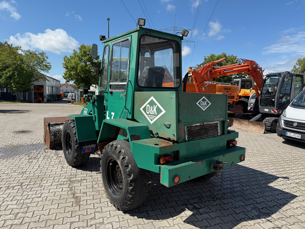 Riteņu iekrāvējs O&K L7 Radlader Gabel+Schaufel: foto 5