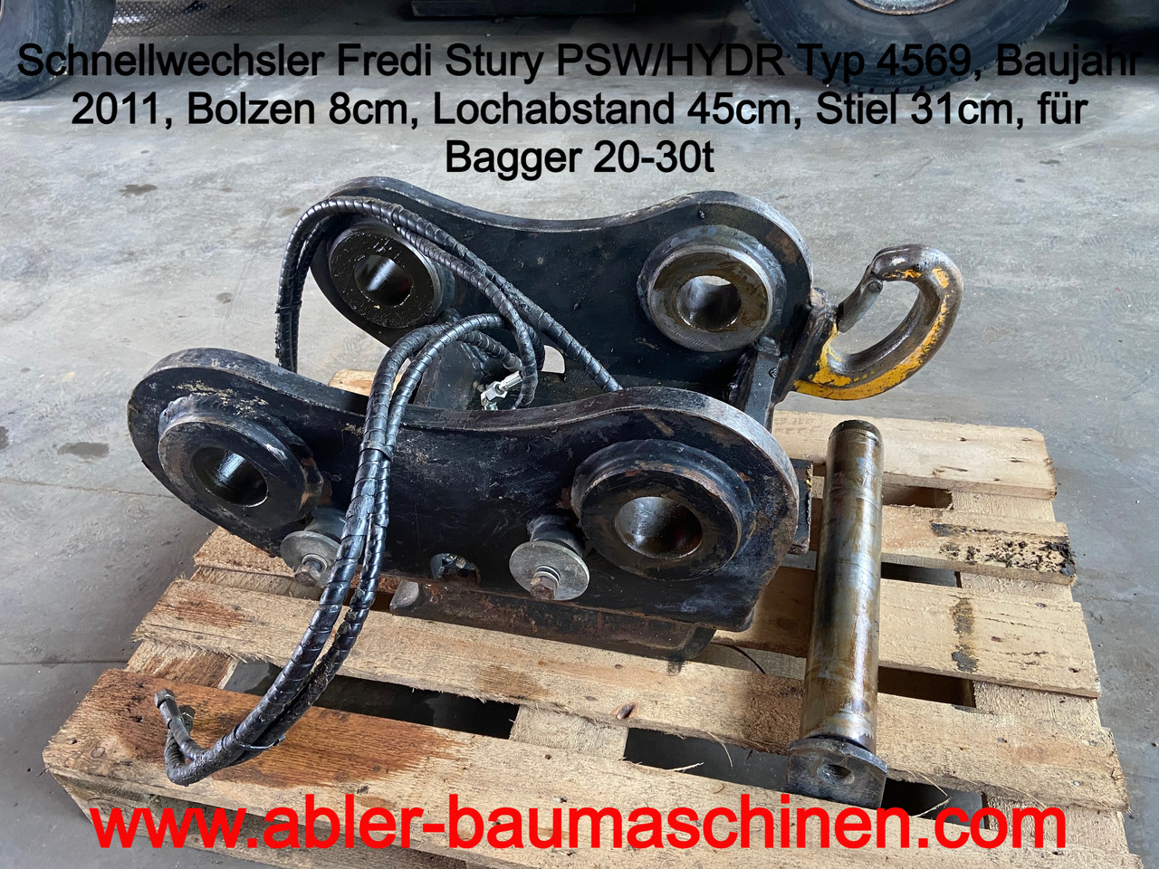 Schnellwechsler Fredi Stury PSW/HYDR Tsp 4569 - Ātrā sakabe: foto 1 Schnellwechsler Fredi Stury PSW/HYDR Tsp 4569 - Ātrā sakabe: foto 1