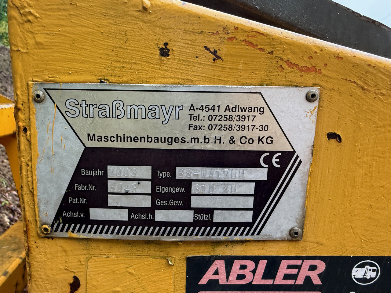 Splitstreuer 160 cm Straßmayr BS-WA 1700 Hamm DV8 - Sāls un smilts kaisītājs: foto 5 Splitstreuer 160 cm Straßmayr BS-WA 1700 Hamm DV8 - Sāls un smilts kaisītājs: foto 5
