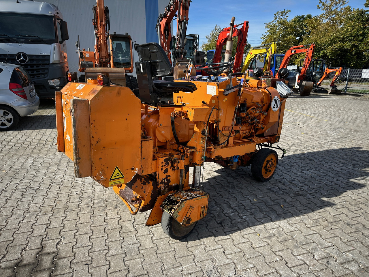 Wirtgen SF500C Asphaltfräse - Asfalta frēze: foto 4 Wirtgen SF500C Asphaltfräse - Asfalta frēze: foto 4
