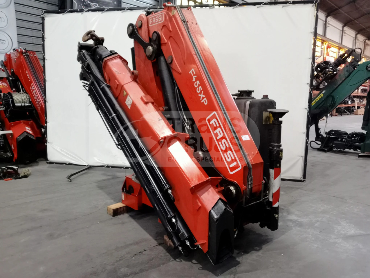 Grúa hidráulica Fassi F455AXP.28 - Celtnis-manipulators: foto 3 Grúa hidráulica Fassi F455AXP.28 - Celtnis-manipulators: foto 3