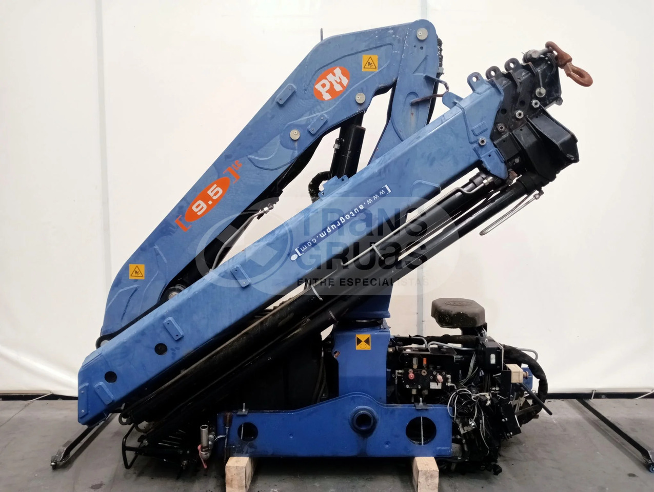 Celtnis-manipulators Grúa hidráulica PM 9.5: foto 1