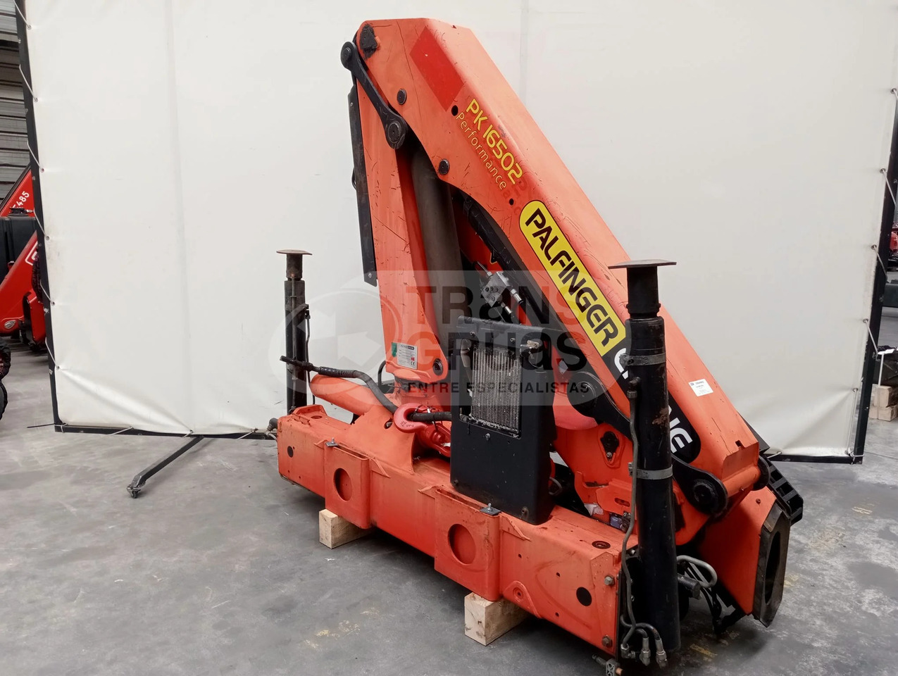 Grúa hidráulica Palfinger PK 16502 - Celtnis-manipulators: foto 2 Grúa hidráulica Palfinger PK 16502 - Celtnis-manipulators: foto 2
