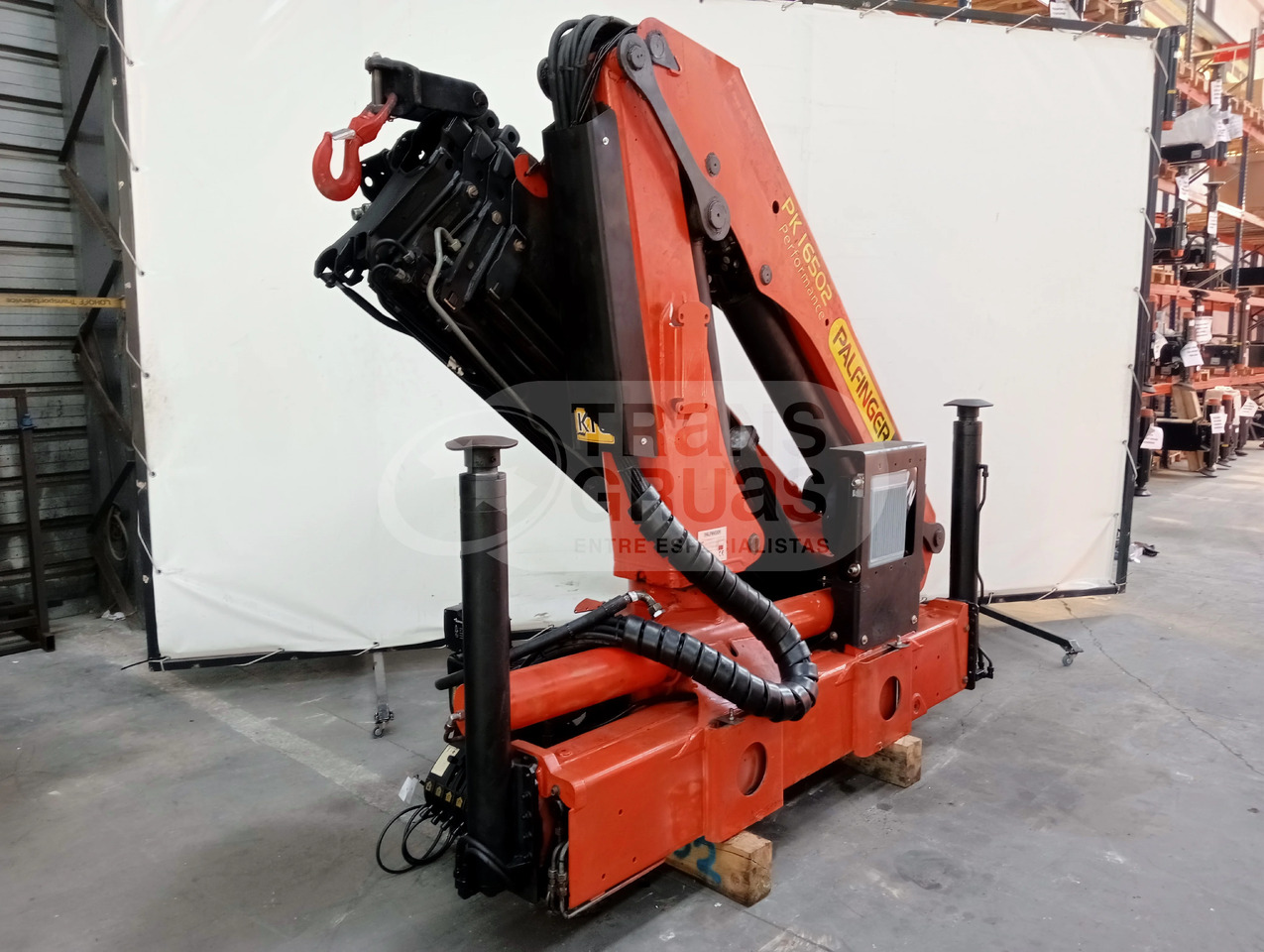 Grúa hidráulica Palfinger PK 16502 - Celtnis-manipulators: foto 4 Grúa hidráulica Palfinger PK 16502 - Celtnis-manipulators: foto 4